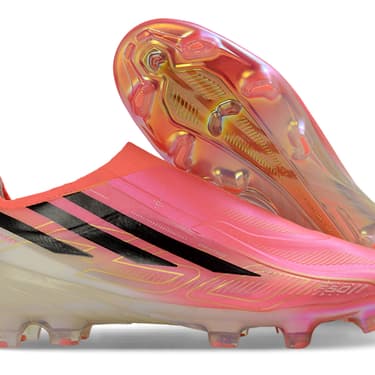 F50 Hyperfast Elite Laceless FG — Pink/White